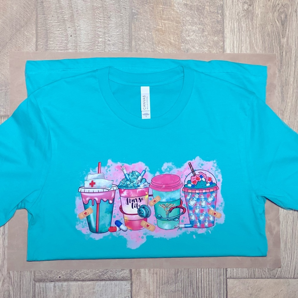 “Nurse Life Coffee” Bella Canvas TShirt